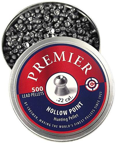 Crosman .22 Caliber Hollow Point Pellets/500-Pack (LHP22)