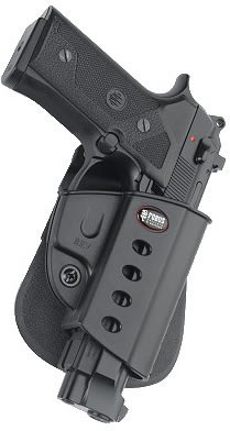 Fobus Standard Evolution Paddle Holster, For Beretta Vertec; Taurus 92/99 With Rail