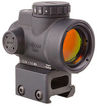 Trijicon Miniature Rifle Optic, MRO, 1x25mm, 2.0 MOA Adj Red Dot Sight, Co-Witness Mount
