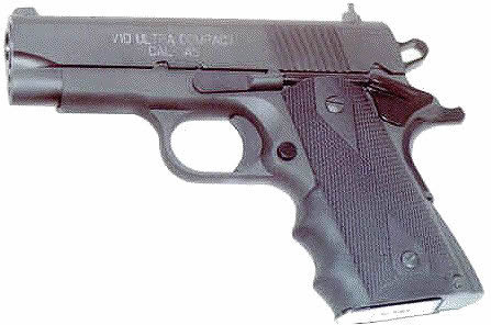 Pearce Side Panel and Finger Grooves For Officer ( Compact ) 1911 Style Autos, PMGOM