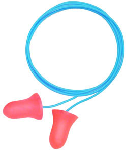 Howard Leight 6 Pair Corded Foam Red Ear Plugs 33 dB (R01180)