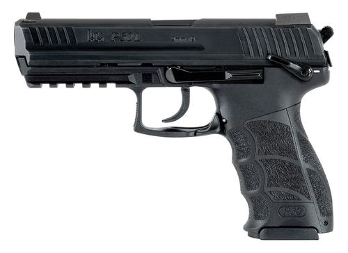 Heckler & Koch P30L V3 DA/SA Pistol 81000126, 9mm Luger, 4.45", Black Grips, Black Finish, 10 Rds