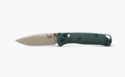 Benchmade Mini Bugout w/Tan Stainless Steel Plain Edge Drop Point Blade (533TN-2601)