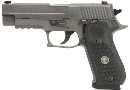 Sig Sauer P220 Legion Pistol 220R510LEGIO, 10mm, 5", Black Ergo Grips, Gray PVD Finish, 8 Rds