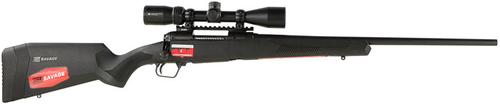 Savage 110 Apex Hunter XP Rifle w/Vortex Scope 57304, 6.5 Creedmoor, 22", Black Synthetic Stock, Black Finish, 4 Rds