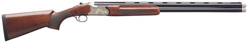 Charles Daly 202A Shotgun 930331, 20 Gauge, 26", 3" Chmbr, Engraved Aluminum Receiver, Checkered Walnut Stock & Forend, Single Selective Trigger