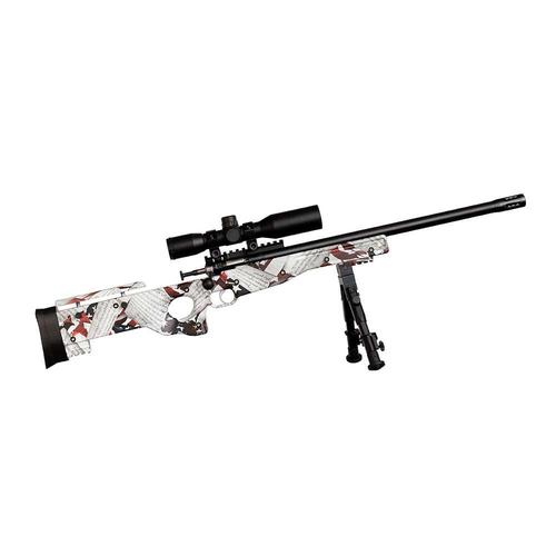 Keystone Sporting Crickett Precision Rifle Rifle KSA2153, 22LR, 16.125", Synthetic Amendment Flag Stock, 1 Rd