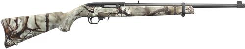Ruger 10/22 Carbine Rifle 31113, 22 Long Rifle, 18.5", Go Wild Rock-Star Camo Stock, Blued Finish, 10 Rd