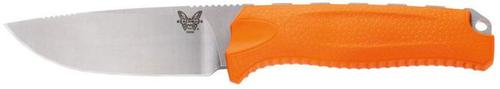 Benchmade Steep Country Fixed Knife w/Stainless Steel Drop-Point Blade and Sheath(15008-ORG)