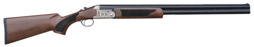 Pointer Acrius Shotgun KAR1228, 12 Gauge, 28", 3" Chmbr, Nickel Engraved Metal Finish, Turkish Walnut Stock
