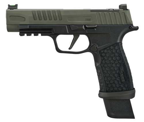 Sig Sauer P365 Fuse Optic Ready Pistol, 9mm, 4.30in, Interchangeable Backstrap Grips, Moss Green Finish, 17 Rds