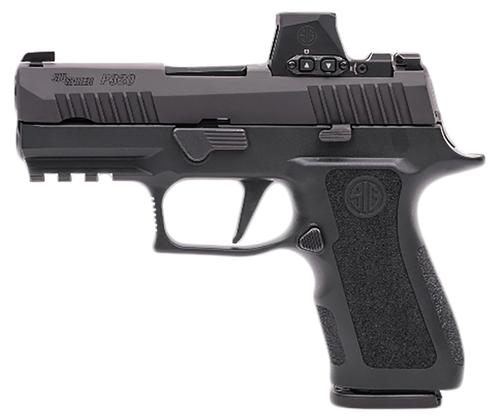 Sig Sauer P320 X Compact Semi Auto Pistol 320XC9BXR3RXX, Romeo X RDS, 9mm Luger, 3.6", Black Finish, 10/15 Rds