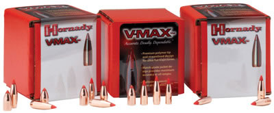 Hornady Rifle Bullet 6.5 MM Caliber 95 Grain V-Max 100/Box (22601), Not Loaded