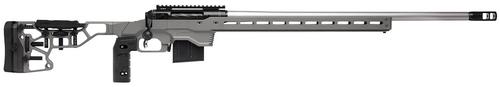 Savage 110 Elite Precision Rifle 57562, 338 Lapua Mag, 30", Gray Cerakote Adjustable MDT ACC Aluminum Chassis Stock, 5 Rds