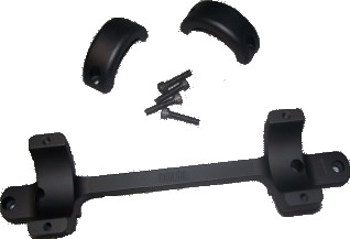 DNZ 26300 30MM Medium Matte Black Base/Rings For Weatherby Vanguard