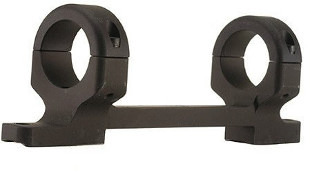 DNZ 12500 1 in High Long Action Matte Black Base/Rings For Browning ABolt