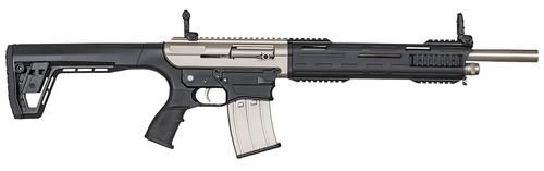 SDS Arms  TAR 12MP Semi-Auto Shotgun 21000102, 12 Gauge, 18.50", 3" Chmbr, Nickel Marine Finish, 5 Rds