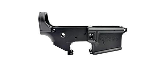 CMC Triggers Stripped AR-15 Lower Receiver, Black Aluminum Anodized Finish