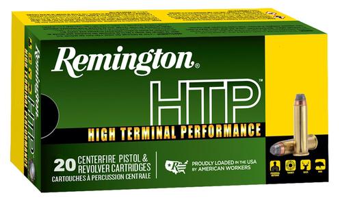Remington HTP Pistol Ammunition, 357 Mag, Semi-Jacketed Hollow Point, 180 gr, 1145 fps, 20 Rd/Bx