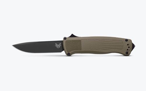 Benchmade Shootout Knife w/Plain Edge Drop Point Blade