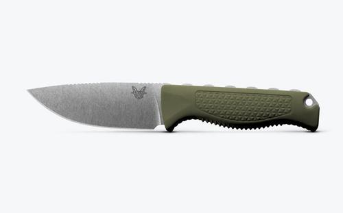 Benchmade Steep Country Fixed Knife w/Stainless Steel Drop-Point Blade and Sheath (15006-01)