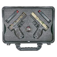 Heckler & Koch 75th Anniversary VP9 Set, Optics Ready Pistols 91000016, 9mm Luger, 4.09", Black Grip, Camo Finish, 4x17 Rds