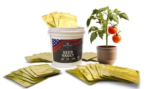ReadyWise Food Storage Heirloom Seed Vault - 39 Varieties - 4,500 Seeds