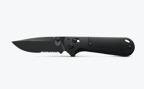 Benchmade Redoubt Knife w/Serrated Edge Drop Point Blade
