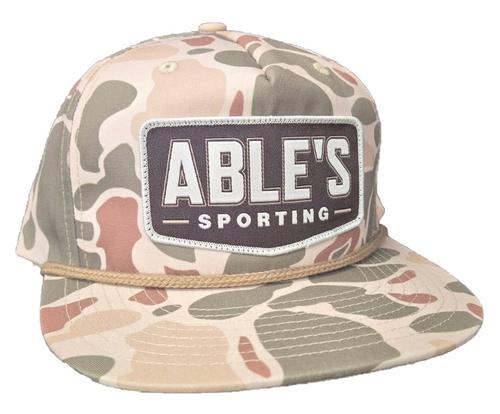 Able's Cap, Richrdson 256P Harvest Duck Camo w/ Brown Rope (ACHDCLB)