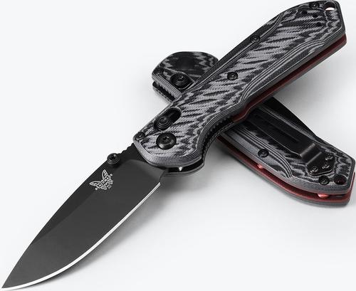 Benchmade Mini Freek Folding Knife w/ Plain Edge Drop Point Blade (565BK-02)