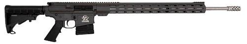 Great Lakes AR-10 Rifle GL10243SSTNG, 243 Win, 24", Adjustable Black Synthetic Stock, 5 Rds