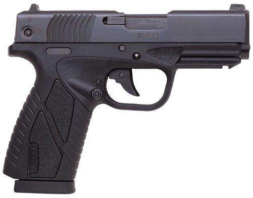 Bersa BPCC Concealed Carry Pistol BP380MCC, 380 ACP, 3.30in, Black Polymer, Matte Black Finish, 8 Rds