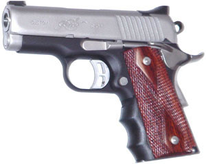 Pearce 1911 Finger Groove Insert Black Rubber (PGOM1)