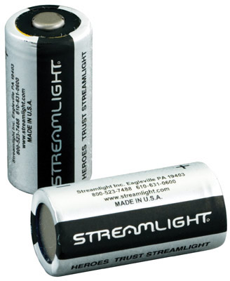 Streamlight 85175 3V Lithium Batteries, 2 each