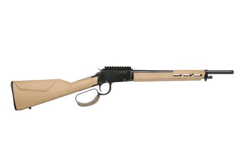 Rossi Rio Bravo Tactical Lever-Action Rifle RL22161STFDE, 22LR, 16.5", Synthetic FDE Stock, 10 Rds