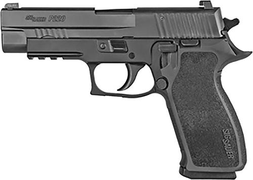 Sig Sauer P220 Elite Pistol 220R45BSE, 45 ACP, 4.40", Black Polymer Grips, Black Anodized Finish, 8 Rds