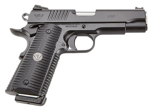 Wilson Combat ACP Full-Size Pistol ACPFS45A, 45 ACP, 5in, Black G10 Eagle Claw, Black Armor-Tuff Finish, 8 Rds