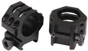 Weaver 48349 6 Hole Skeleton 1" Medium Matte Black Skeleton Rings (48349)