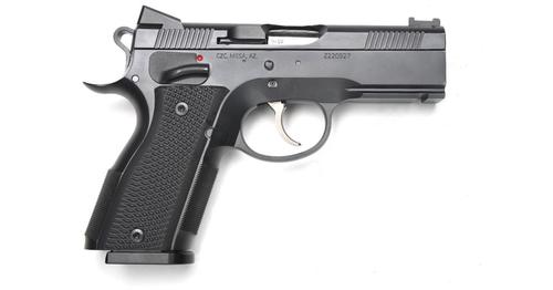 CZ A01 C Custom Pistol 96332, 9mm, 3.85in, Steel Frame, G10 Grips 19 Rds