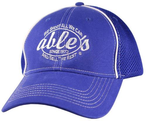 Able's Mesh Cap Royal Blue/White, Royal Blue Mesh (ACMRW)
