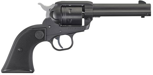Ruger Wrangler Revolver 2002, 22 LR, 4.62", Black Synthetic Grips, Black Cerakote Finish, 6 rd