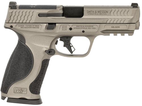 Smith and Wesson M&P9 M2.0 14161, 9mm, 4.63", Optic Ready, Black Polymer Grips, Gray Finish, 10 Rds