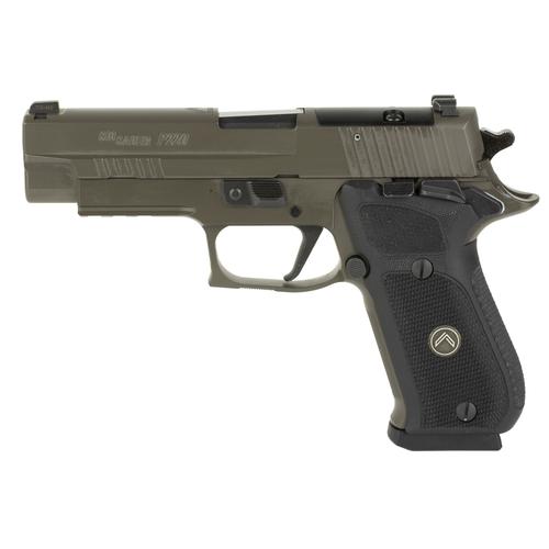 Sig Sauer P220 Full Size Legion Pistol 220R45LEGIONSAOR2, 45 ACP, 4.4", Black G10 Grips, Legion Gray Cerakote, 8 Rds