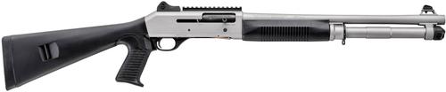 Benelli M4 H2O Tactical Shotgun 11794, 12 Gauge, 18.5" , 3" Chmbr, Black Synthetic, Pistol Grip, Titanium Cerakote