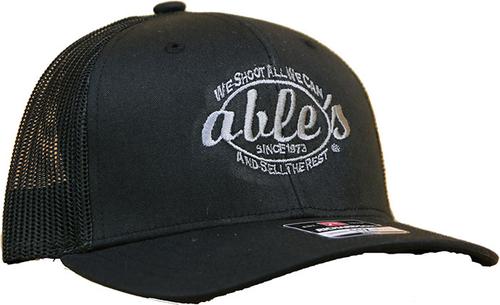 Able's Mesh Youth Cap Black (ACBY)