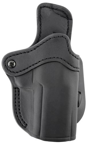 1791 Gunleather BH2.4 Optic Ready Holster (OR-PDH-2.4-SBL-R), OWB, Right Handed, Stealth Black Leather
