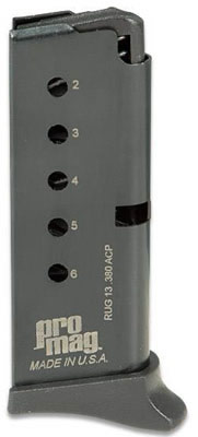 ProMag Ruger LCP 380 ACP 6 Round Blue Magazine (RUG13)