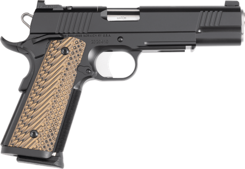 CZ-USA Specialist Pistol 01796, 9mm Luger, 5in, Black/Brown G10 Grips, Black Duty Finish, 10 Rds