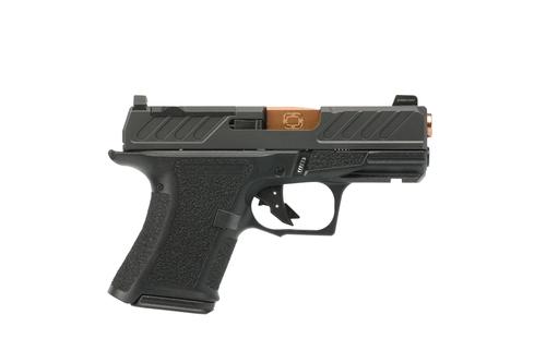 Shadow Systems CR920 Foundation Optic Ready Pistol SS-4305-1D, 9mm, 3.41in Bronze Barrel, Black Frame Grips, 13 Rds