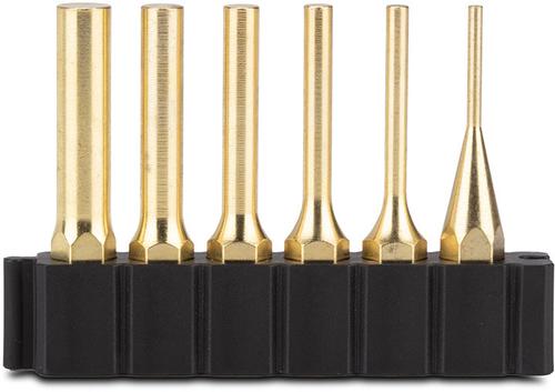 Fix it Sticks Brass Pin Punch Set (FISPPSB6P)